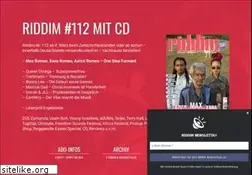 Sites similar to riddim.de
