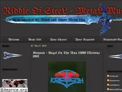 Sites similar to riddleofsteel-metalblog.blogspot.com
