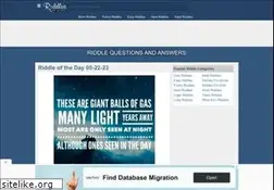 Sites similar to riddlesandanswers.com
