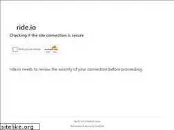 Sites similar to ride.io