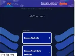 Sites similar to ride2own.com