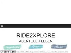 Sites similar to ride2xplore.com