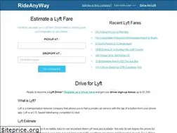 Sites similar to rideanyway.com
