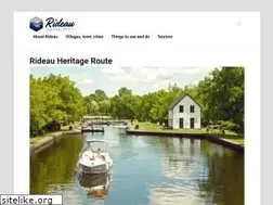 Sites similar to rideauheritageroute.ca