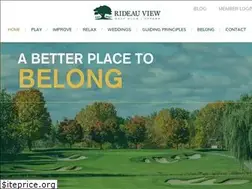 Sites similar to rideauview.com