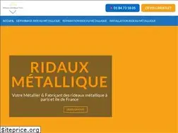 Sites similar to rideaux-metallique.com
