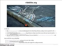 Sites similar to ridebike.org
