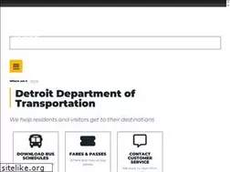 Sites similar to ridedetroittransit.com