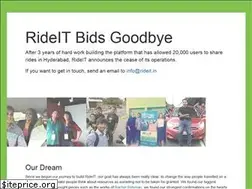 Sites similar to rideit.in