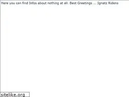 Sites similar to ridens.de