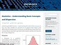 Sites similar to rideondata.wordpress.com