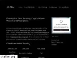Sites similar to rider-waite.com