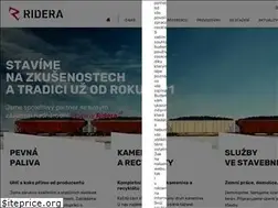 Sites similar to ridera.cz