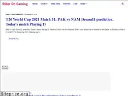 Sites similar to riderongaming.com