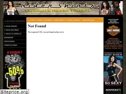 Sites similar to ridershirts.com