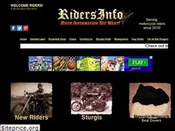 Sites similar to ridersinfo.net