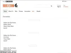 Sites similar to ridersonthestorm.com