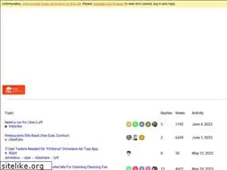 Sites similar to ridesharingforum.com