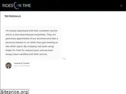 Sites similar to ridesontime.com