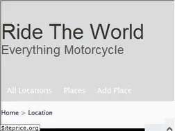 Sites similar to ridetheworld.com