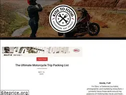 Sites similar to ridetofood.com