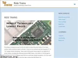 Sites similar to ridetrains.net