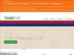 Sites similar to ridetransfort.com