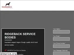 Sites similar to ridgebackbodies.com.au