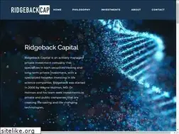 Sites similar to ridgebackcap.com