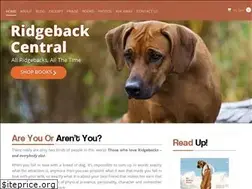 Sites similar to ridgebackcentral.com