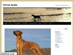 Sites similar to ridgebackchivas.wordpress.com