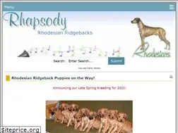 Sites similar to ridgebackpuppies.com