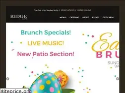 Sites similar to ridgecafe.com