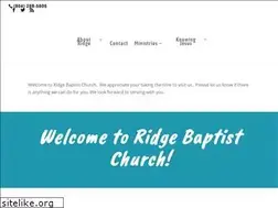 Sites similar to ridgechurch.org
