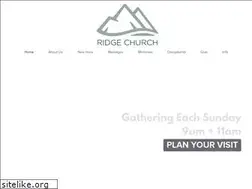 Sites similar to ridgechurchonline.com