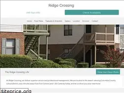 Sites similar to ridgecrossingapartments.com