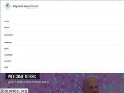 Sites similar to ridgefieldbaptist.org