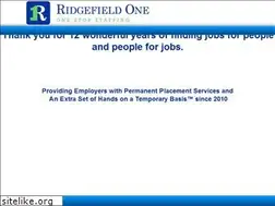 Sites similar to ridgefieldone.com
