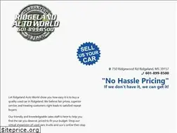 Sites similar to ridgelandautoworld.com