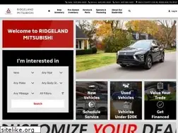 Sites similar to ridgelandmitsubishi.com