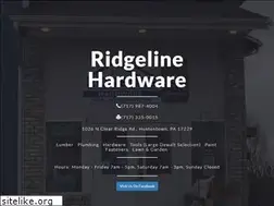 Sites similar to ridgelinehardware.com