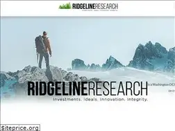 Sites similar to ridgelineresearch.com