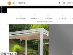 Sites similar to ridgemontapartments.com