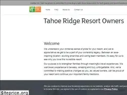 Sites similar to ridgetahoeresort.com