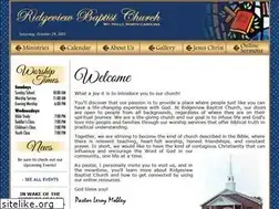 Sites similar to ridgeviewbaptist-mtholly.org