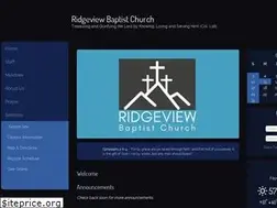 Sites similar to ridgeviewfayetteville.org