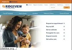 Sites similar to ridgeviewmedical.org