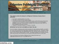 Sites similar to ridgeviewpublishing.com