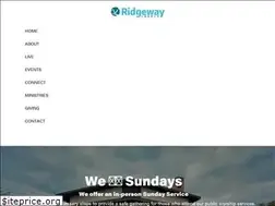 Sites similar to ridgeway.church