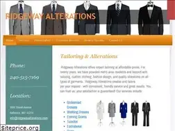 Sites similar to ridgewayalterations.com